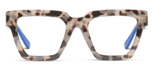Load image into Gallery viewer, Peepers Sterling Reading Glasses - Gray Tortoise/Blue