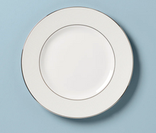 Load image into Gallery viewer, Opal Innocence Stripe Dinner Plate - FINAL SALE