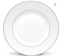 Load image into Gallery viewer, Opal Innocence Stripe Dinner Plate - FINAL SALE