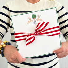 Load image into Gallery viewer, Reindeer Topiary Slab Notepad - FINAL SALE