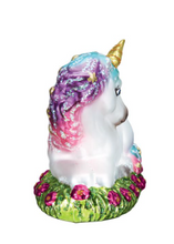 Load image into Gallery viewer, Old World Christmas Baby Unicorn Ornament