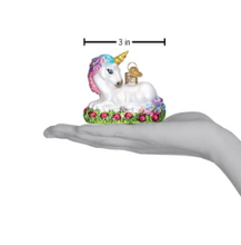Load image into Gallery viewer, Old World Christmas Baby Unicorn Ornament