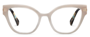 Marquee Reading Glasses - Frost/Blue Quartz