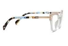 Load image into Gallery viewer, Peepers Marquee Reading Glasses - Frost/Blue Quartz
