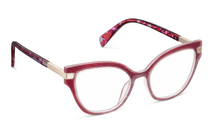 Load image into Gallery viewer, Peepers Marquee Reading Glasses - Red/Spice Quartz