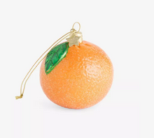 Load image into Gallery viewer, Vondels Glass Ornament - Orange 3.25"H
