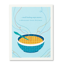 Load image into Gallery viewer, Small Healing Steps Matter Get Well Card
