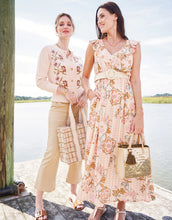 Load image into Gallery viewer, Spartina 449 Howell Wide Leg Crop Jean Khaki