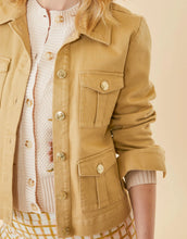 Load image into Gallery viewer, Spartina 449 Marlie Twill Jacket Khaki