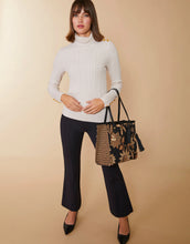 Load image into Gallery viewer, Spartina 449 Brooke Ponte Trouser Deep Black