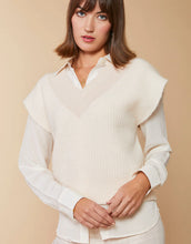 Load image into Gallery viewer, Spartina 449 Ines Sweater Vest Shell - FINAL SALE
