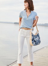Load image into Gallery viewer, Spartina 449 Juliette High Rise Jean Pearl White