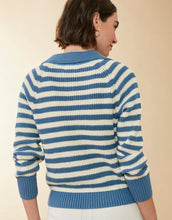 Load image into Gallery viewer, Spartina 449 Lydie Cardigan Bluestone Stripe - FINAL SALE