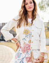 Load image into Gallery viewer, Spartina 449 Marlie Twill Jacket Buttercream