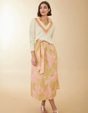 Load image into Gallery viewer, Spartina 449 Maryam Midi Dress Clara Blooms Pink - FINAL SALE