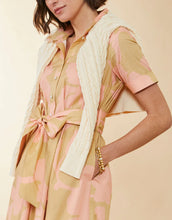 Load image into Gallery viewer, Spartina 449 Maryam Midi Dress Clara Blooms Pink - FINAL SALE