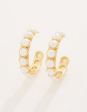 Load image into Gallery viewer, Spartina 449 Anna Hoop Earrings Pearl