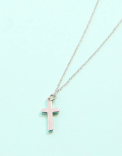Load image into Gallery viewer, Spartina 449 Cross Necklace, 17"
