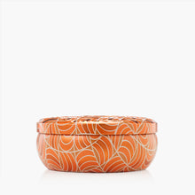 Load image into Gallery viewer, orange and gold tin