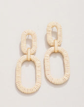 Load image into Gallery viewer, Spartina 449 Straw Link Earrings