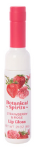 Load image into Gallery viewer, Botanical Spirit Lip Gloss Strawberry Rose Flavor