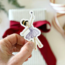 Load image into Gallery viewer, watercolor style Sugarplum Fairy Sticker