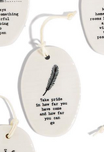 Load image into Gallery viewer, Sweet Sayings Oval Ornaments