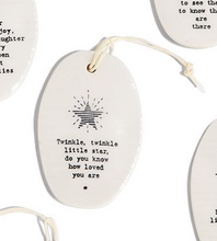 Load image into Gallery viewer, Sweet Sayings Oval Ornaments