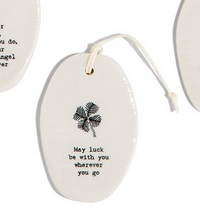 Load image into Gallery viewer, Sweet Sayings Oval Ornaments