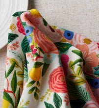 Load image into Gallery viewer, close up of Garden Party Cotton Napkins