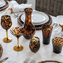 Load image into Gallery viewer, Juliska Puro Small Stemless Wine Glass - Tortoiseshell