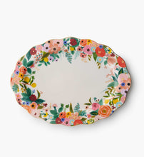 Load image into Gallery viewer, Rifle Paper Garden Party Large Porcelain Serving Platter