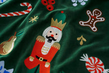Load image into Gallery viewer, Rifle Paper Nutcracker Tree Skirt