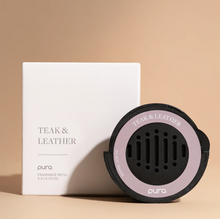 Load image into Gallery viewer, Teak & Leather Pura Car Diffuser Refill