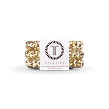 Load image into Gallery viewer, TELETIES Leopard Hair Ties - 3 pack - Small