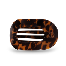 Load image into Gallery viewer, TELETIES Tortoise Flat Round Clip