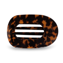 Load image into Gallery viewer, TELETIES Tortoise Flat Round Clip