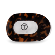 Load image into Gallery viewer, TELETIES Tortoise Flat Round Clip