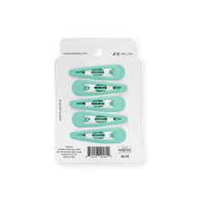 Load image into Gallery viewer, Box of Teleties Snap Clip Totally Turquoise