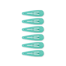 Load image into Gallery viewer, Siz Teleties Snap Clip Totally Turquoise
