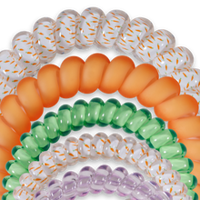 Load image into Gallery viewer, TELETIES Spiral Hair Coil Mix Pack - Hoppy Days!