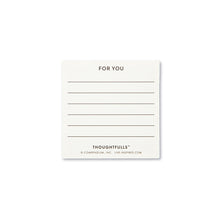 Load image into Gallery viewer, lined card with For you