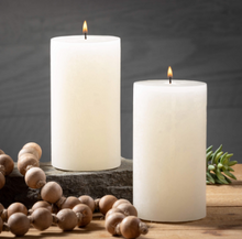 Load image into Gallery viewer, Timber Pillar Candles