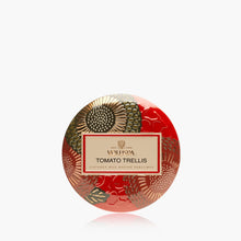 Load image into Gallery viewer, Voluspa Tomato Trellis Candle - Mini Tin 4oz