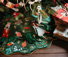 Load image into Gallery viewer, Rifle Paper Nutcracker Tree Skirt