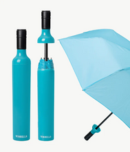 Load image into Gallery viewer, Vinrella Turquoise Bottle Umbrella