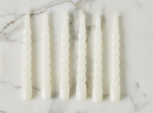 Load image into Gallery viewer, etuHOME Twisted Taper Candles - S/6