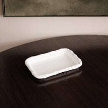 Load image into Gallery viewer, Bamboo Guest Towel Holder - White