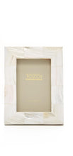 Load image into Gallery viewer, white mother of pearl photo frame