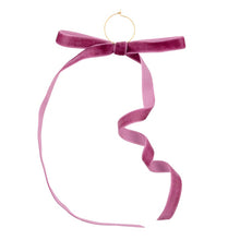 Load image into Gallery viewer, Velvet Bow Wine Charms - Moroccan - Set of 6